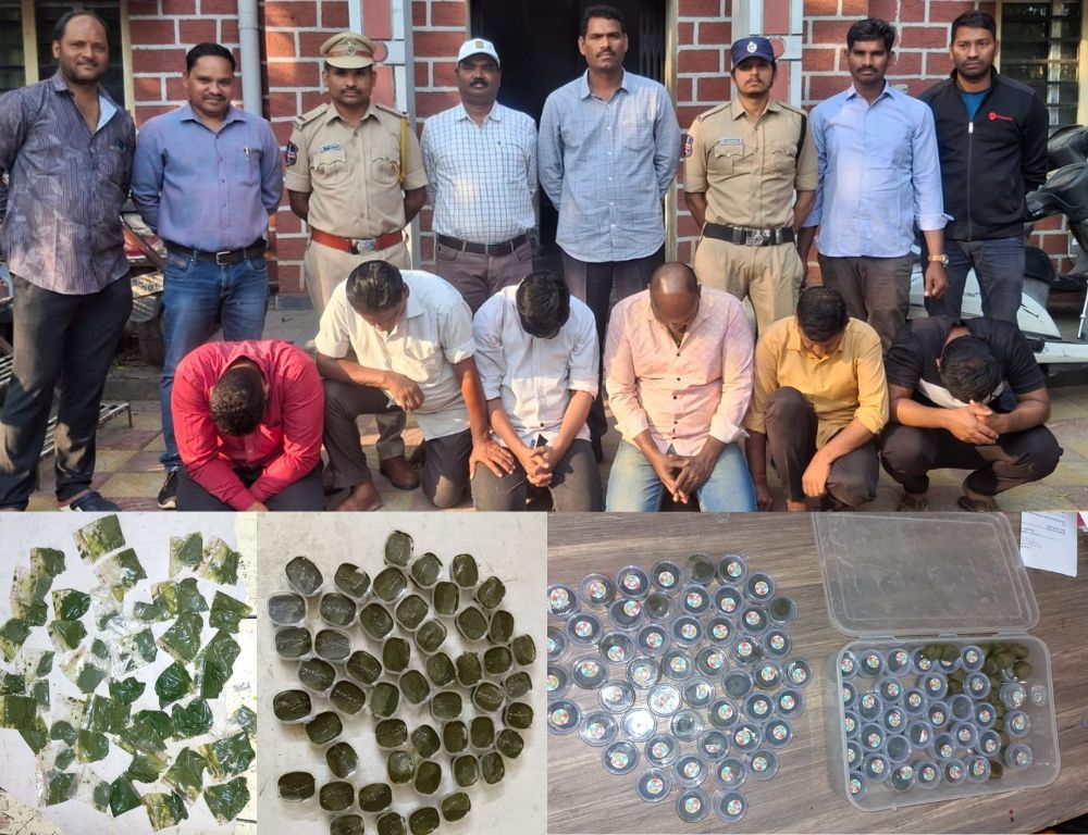 Hyderabad: Ganja Bhang Seized in Doolpet Raid