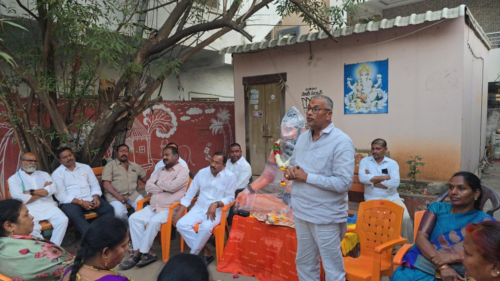 An emergency meeting was held in Ramantapur under the leadership of N.V.S.S. Prabhakar to address public issues in Uppal.