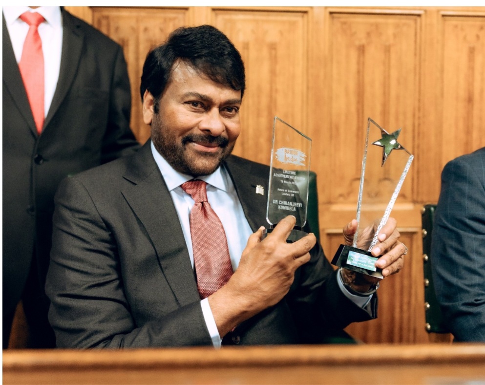 Chiranjeevi Wins Best Actor at Gaddar Awards in Telangana