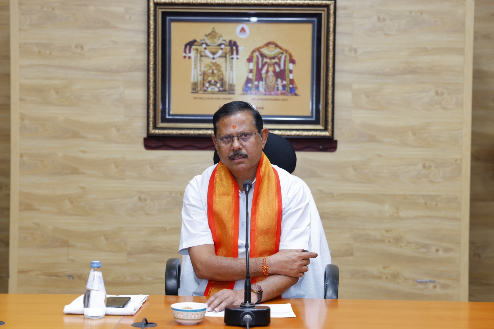 All facilities for darshan, water, security, and annaprasadam for the devotees visiting the Srisailam temple have been fully prepared.