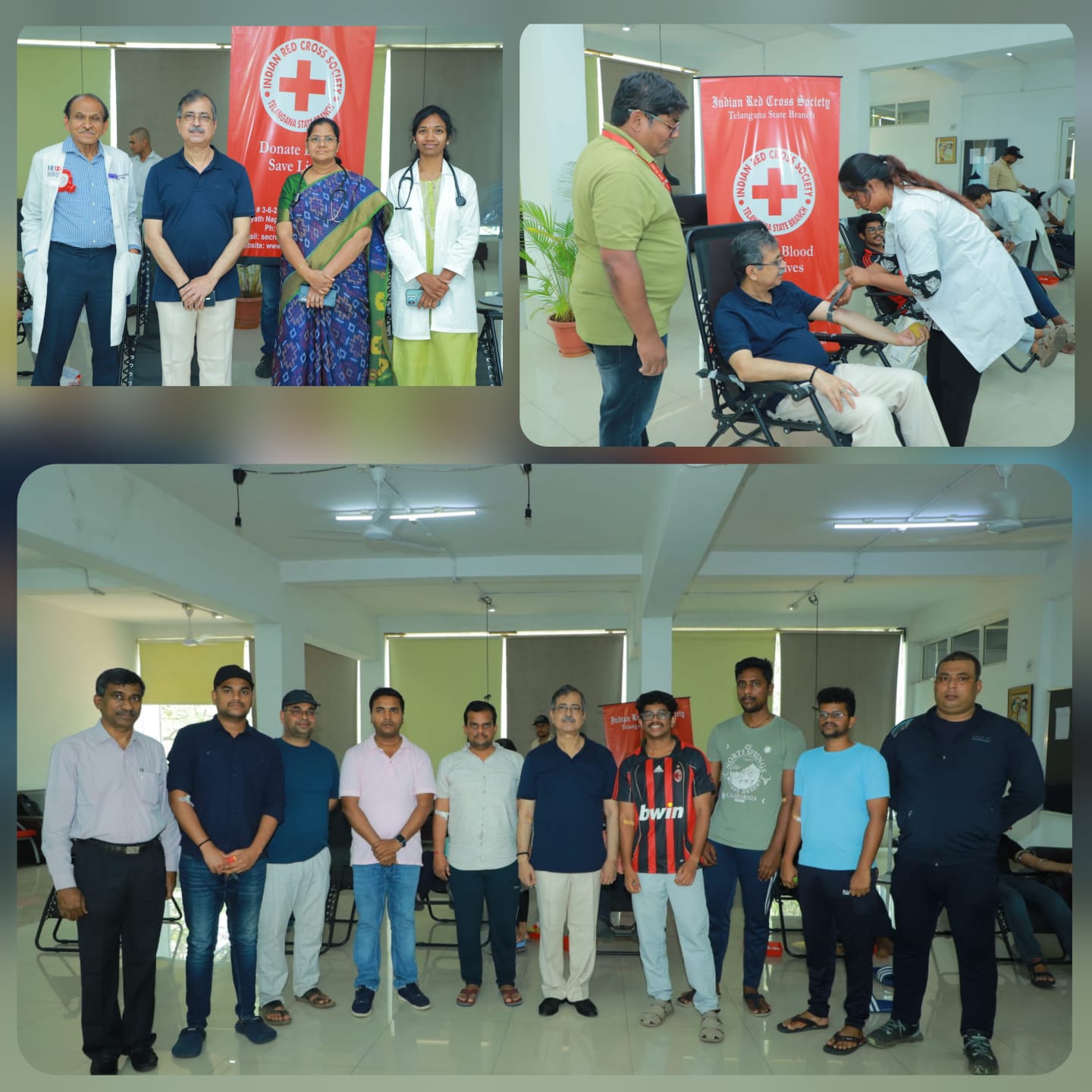 IRISET Conducts Blood Donation Camp with Enthusiastic Participation of Staff and Trainees