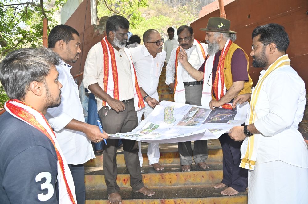 Steps are being taken towards developing Indrakeeladri as a blend of spirituality, enjoyment, and progress.