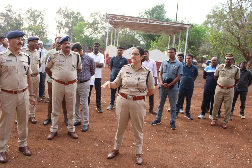 Vikarabad Police Conduct Anti-Desecration Drill to Address Communal Issues
