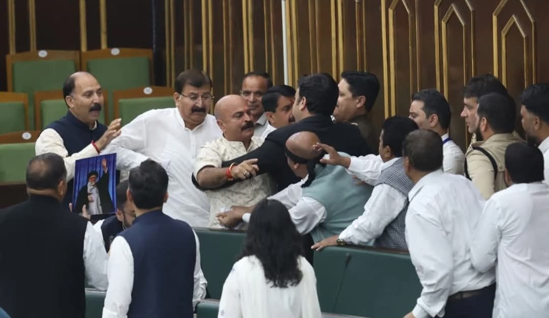 &K Assembly Disrupted by NC Protest Against US-Israel Action on Iran
