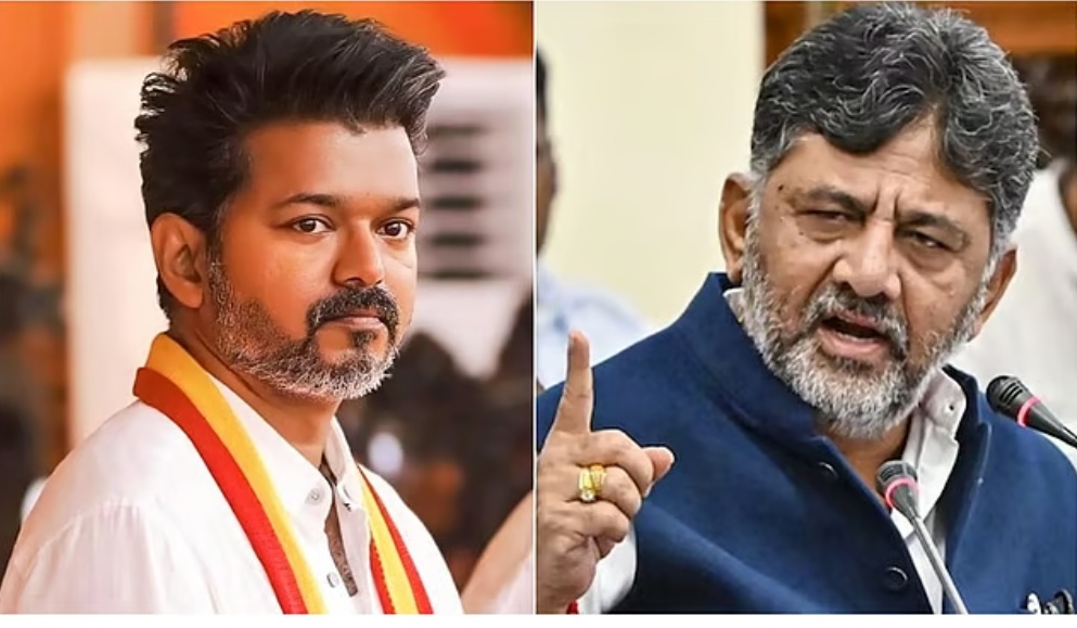 DK Shivakumar Congratulates Vijay, Hails Youth Power in Tamil Nadu Mandate