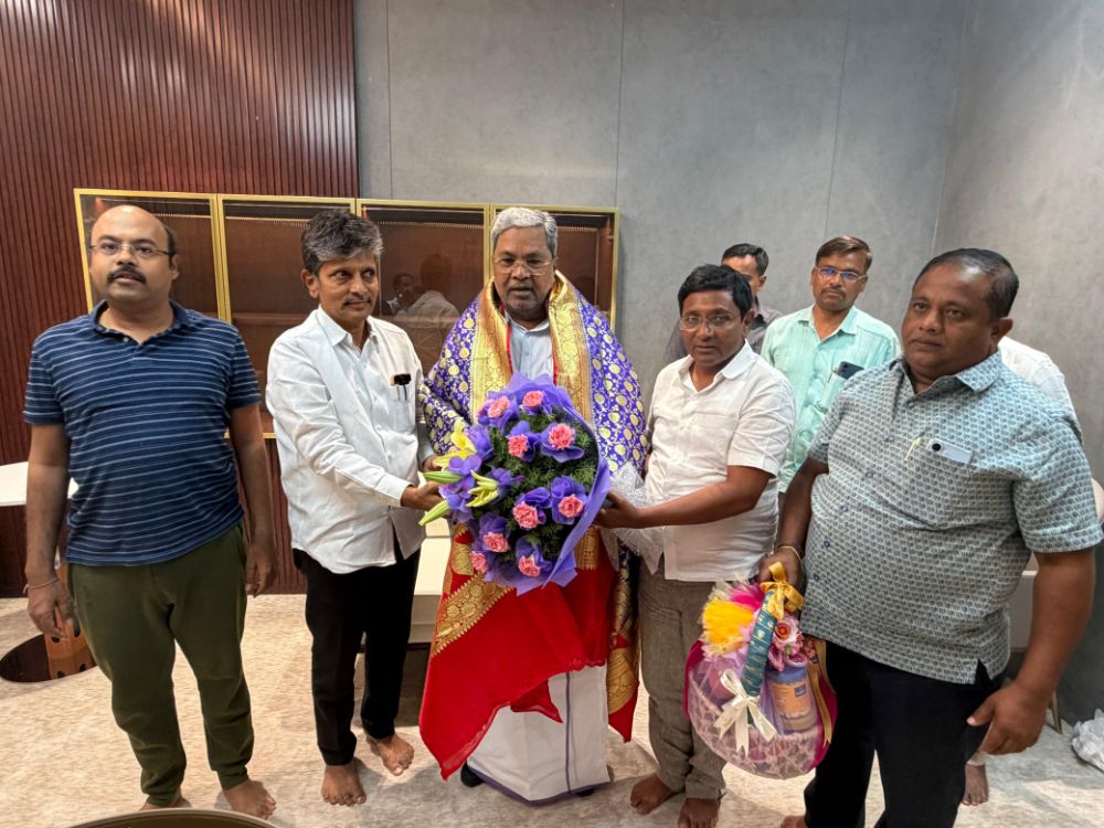 Bagalkot By-Election Winner Umesh Meti Meets Chief Minister Siddaramaiah, Expresses Gratitude