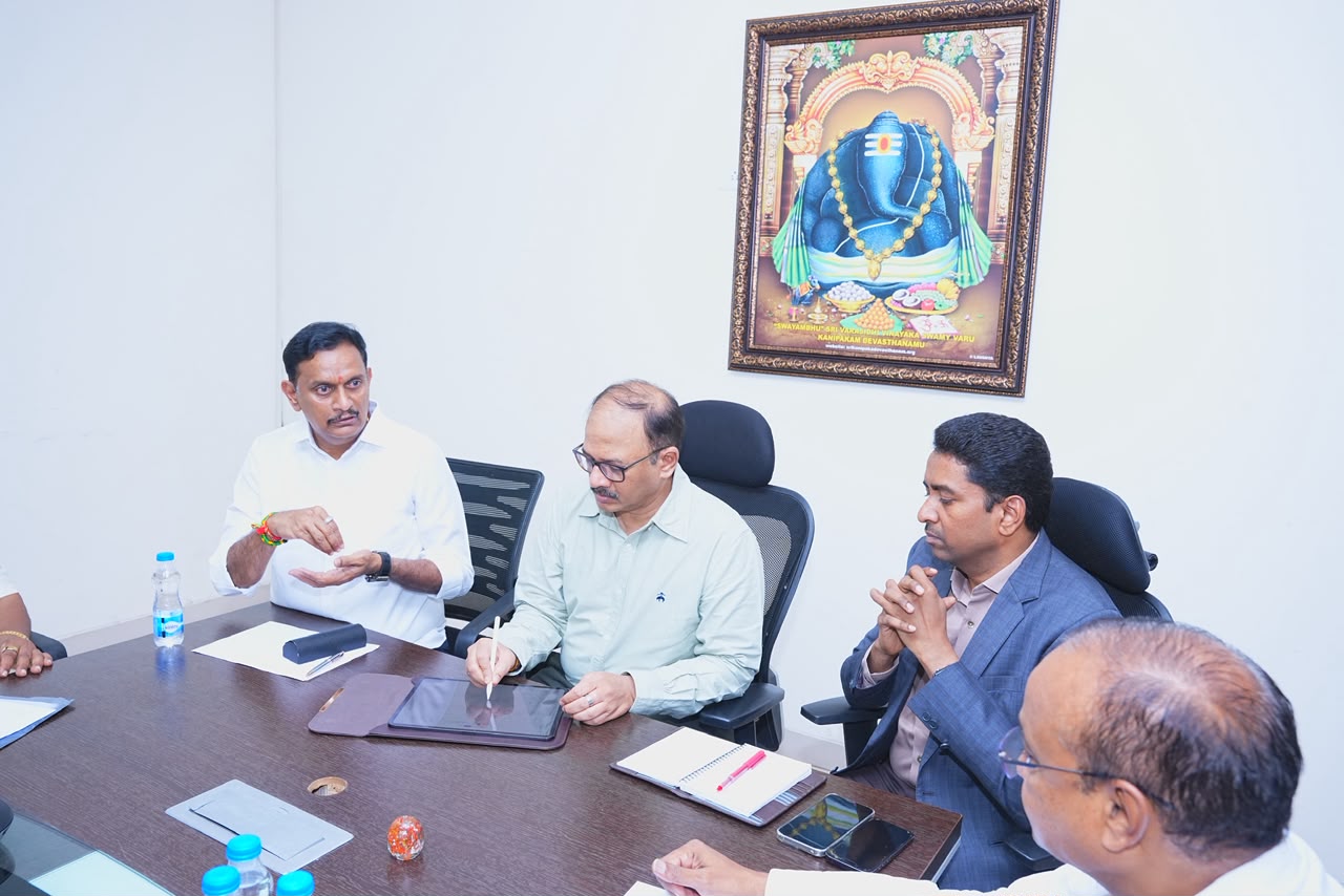 Indrakeeladri Master Plan Gains Momentum as Officials Review Major Temple Development Projects