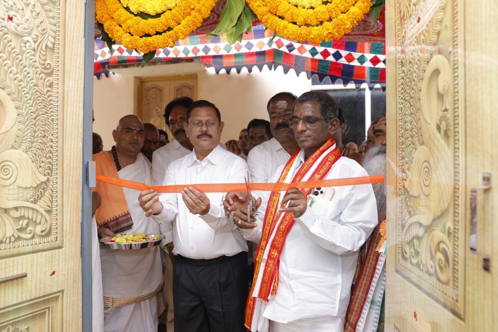 Srisailam Agama School Gets New Kitchen and Dining Hall